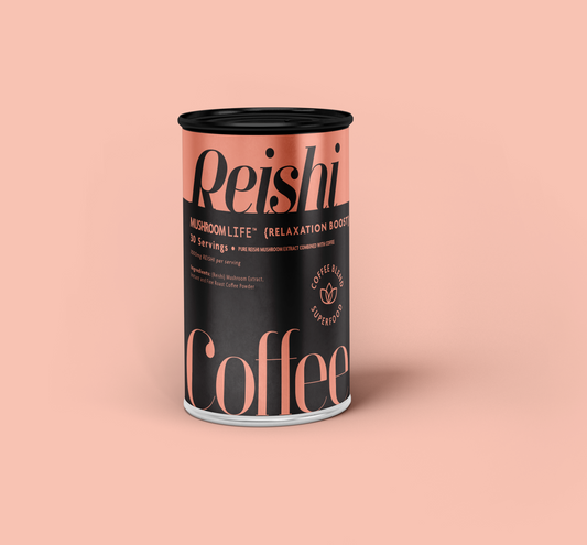 Mushroom Life Reishi Coffee Can